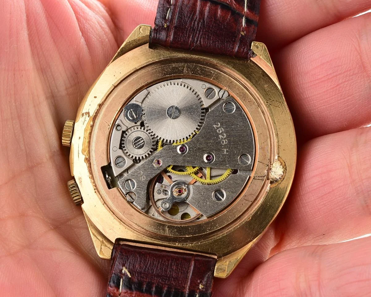Soviet Raketa perpetual calendar mechanical watch