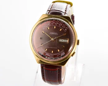 Soviet Raketa perpetual calendar mechanical watch