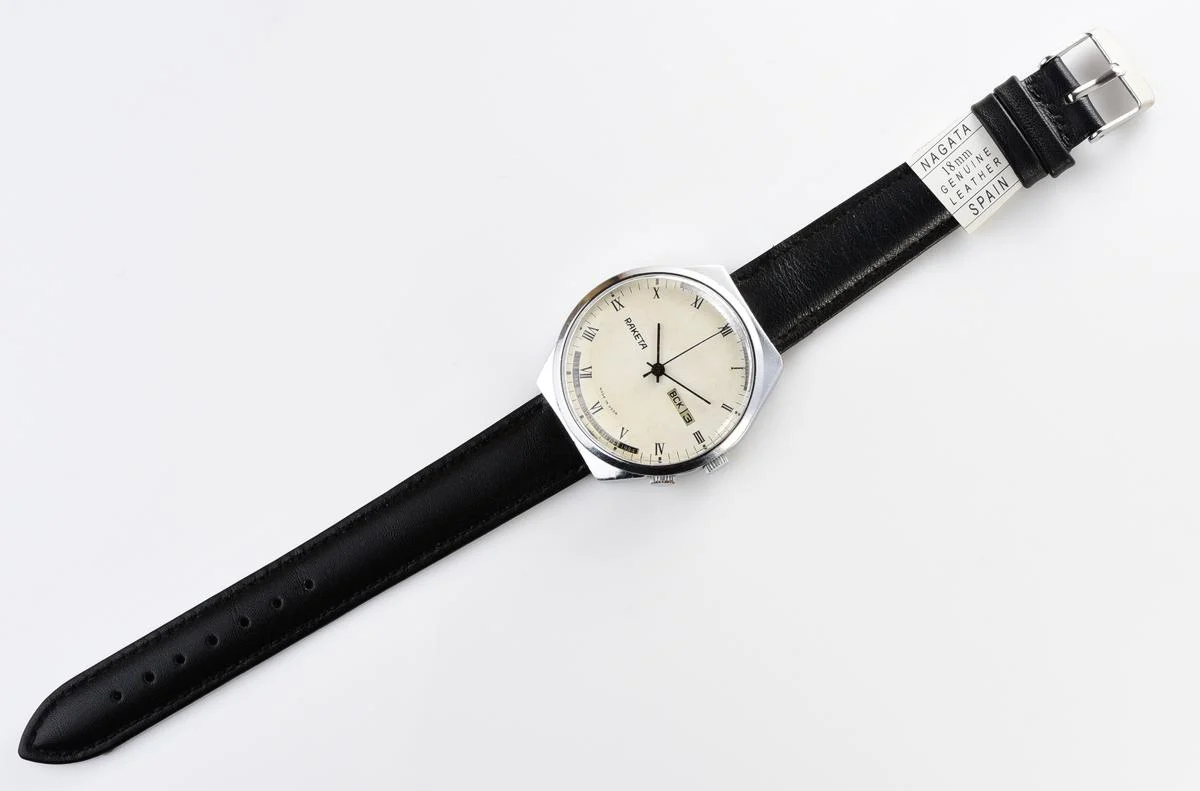 Soviet Raketa perpetual calendar watch