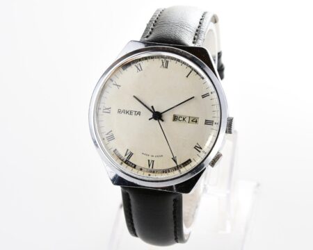 Soviet RAKETA perpetual calendar watch