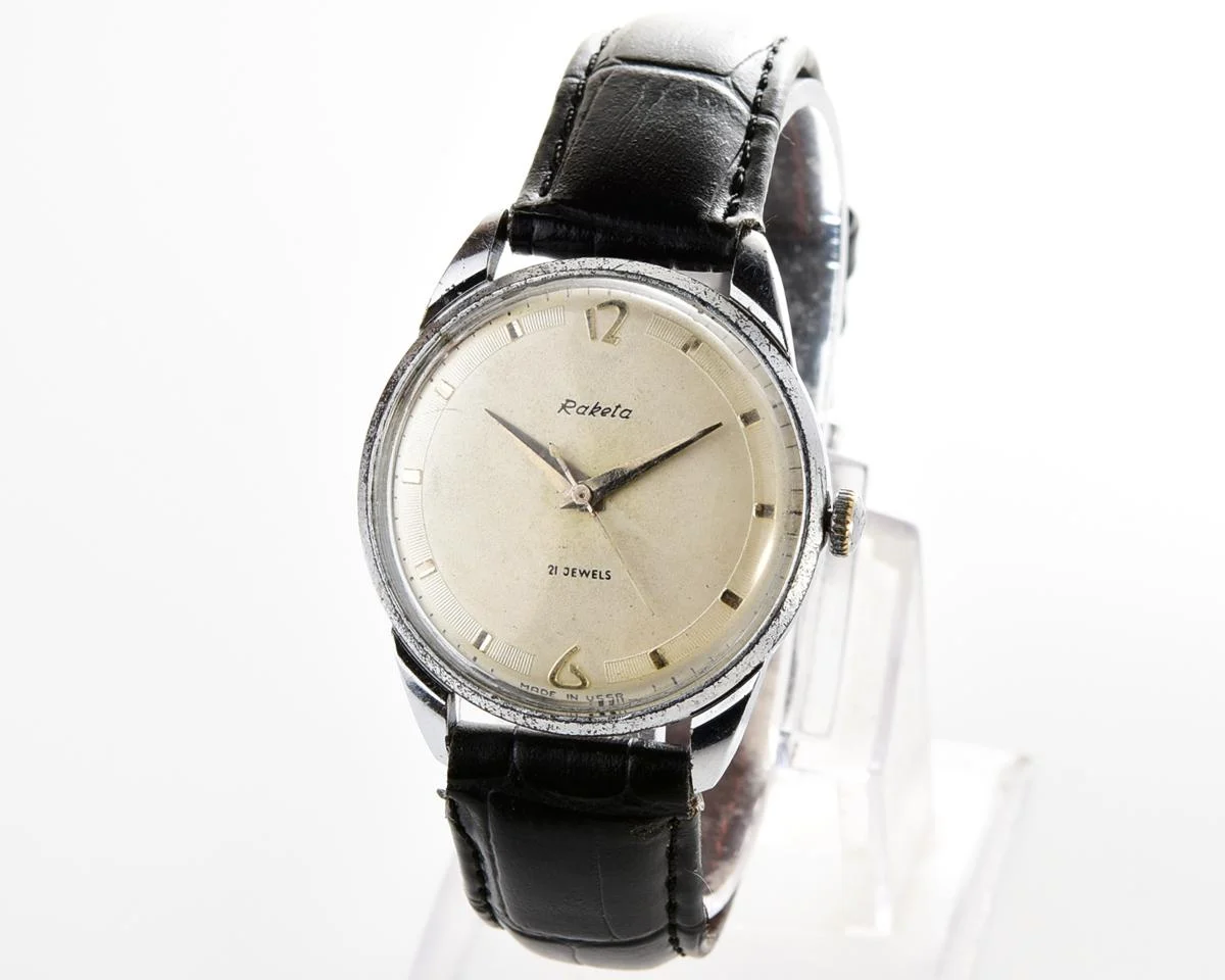 Soviet Raketa Baltica vintage wrist watch