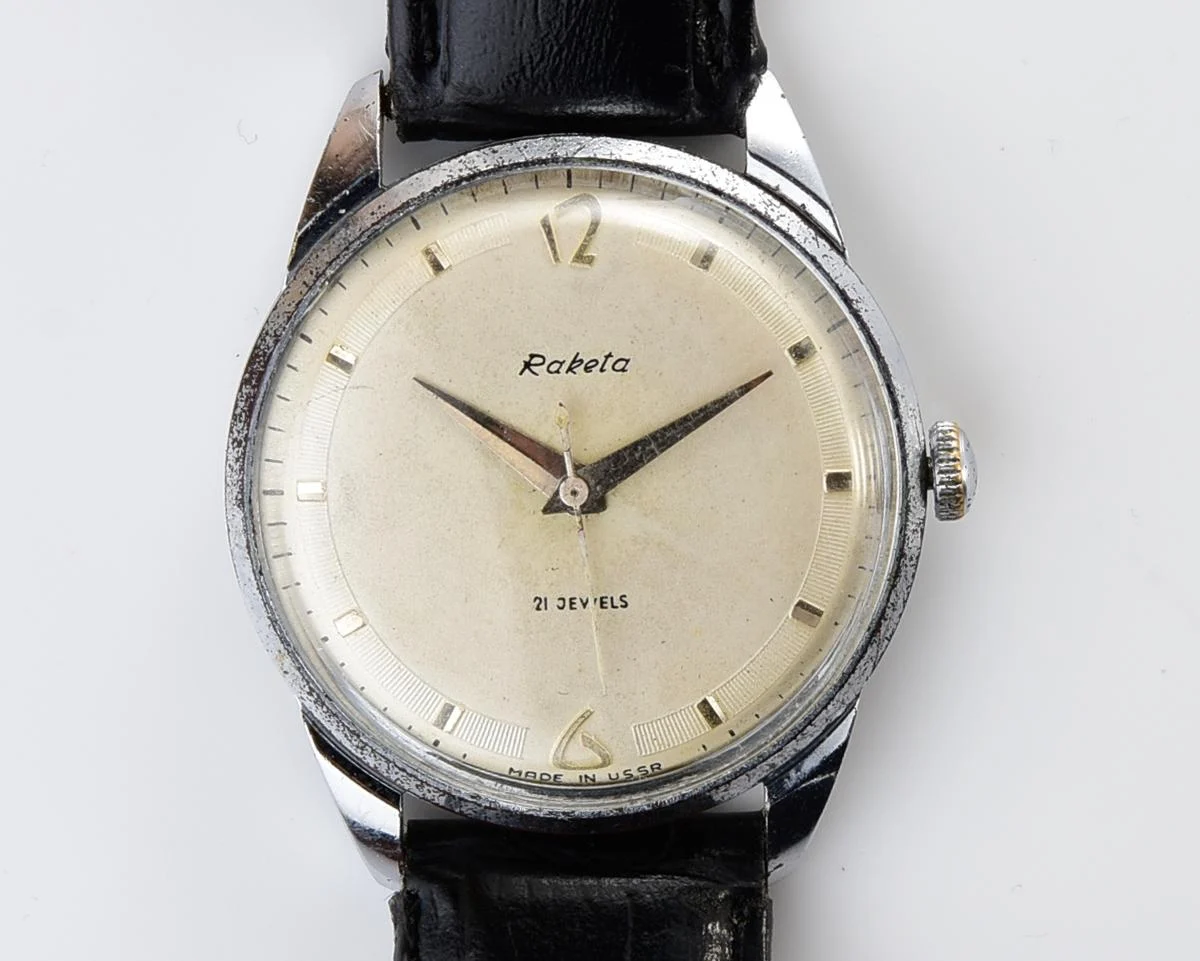 Soviet Raketa Baltica vintage wrist watch