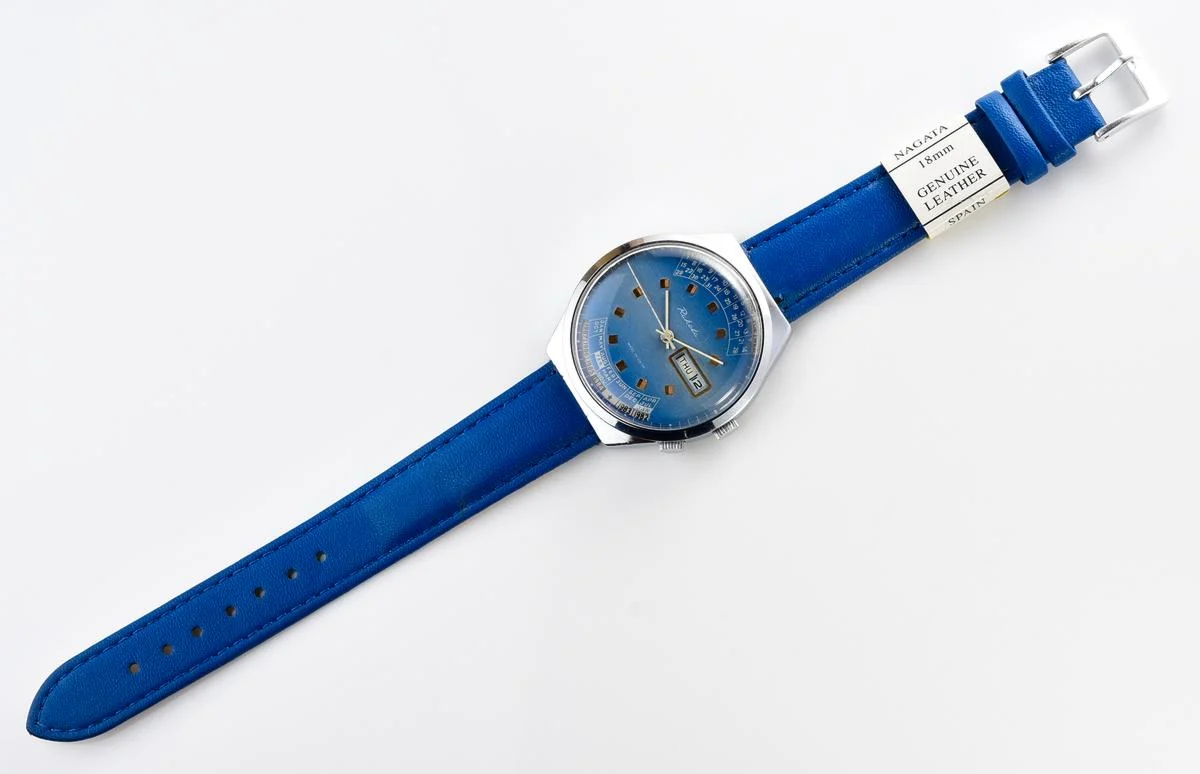 Soviet Raketa perpetual calendar mechanical watch