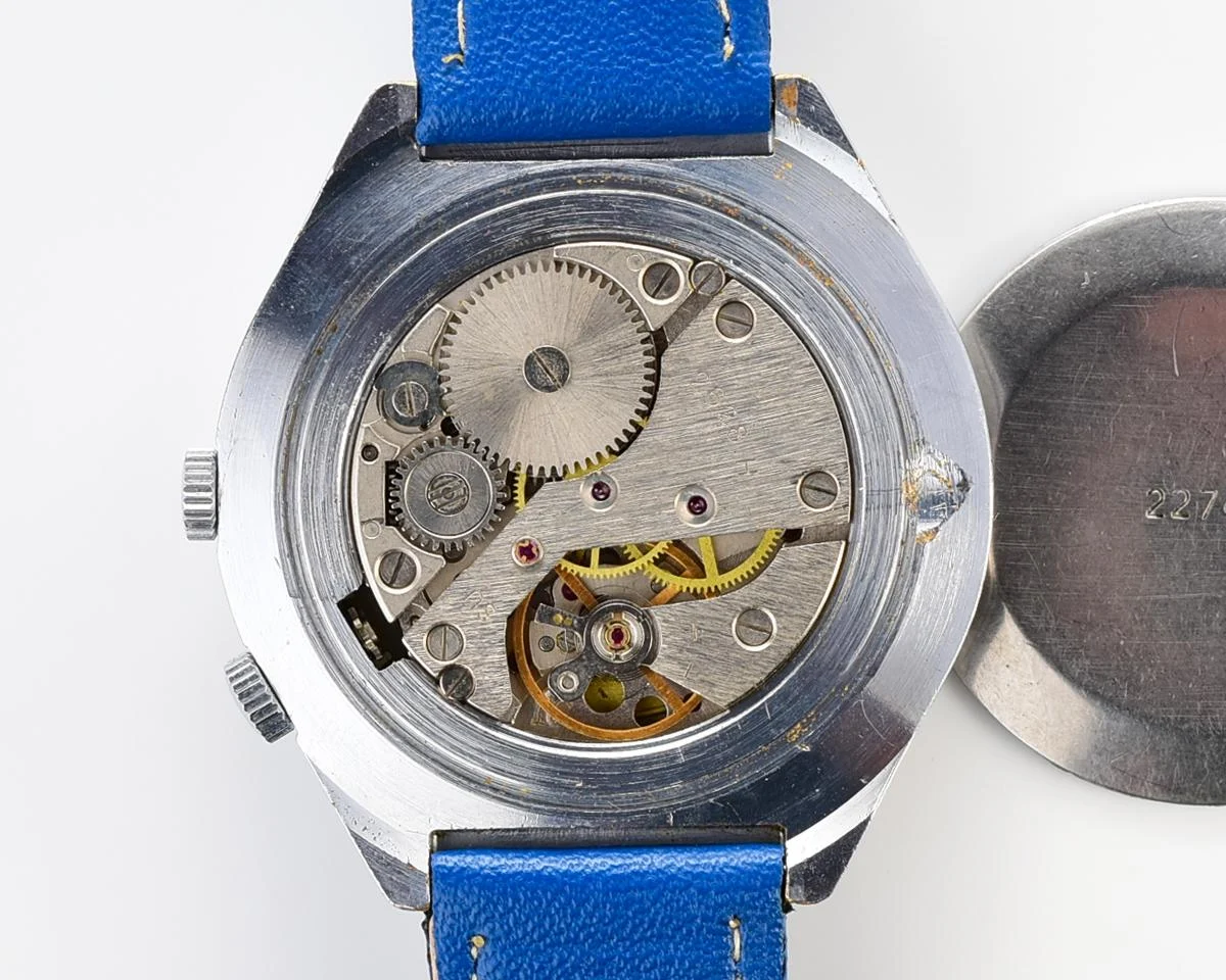 Soviet Raketa perpetual calendar mechanical watch