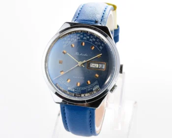 Soviet Raketa perpetual calendar mechanical watch