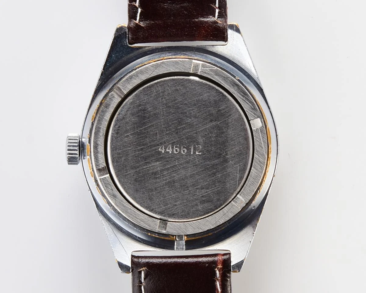 Vintage Soviet mechanical Raketa watch with double calendar