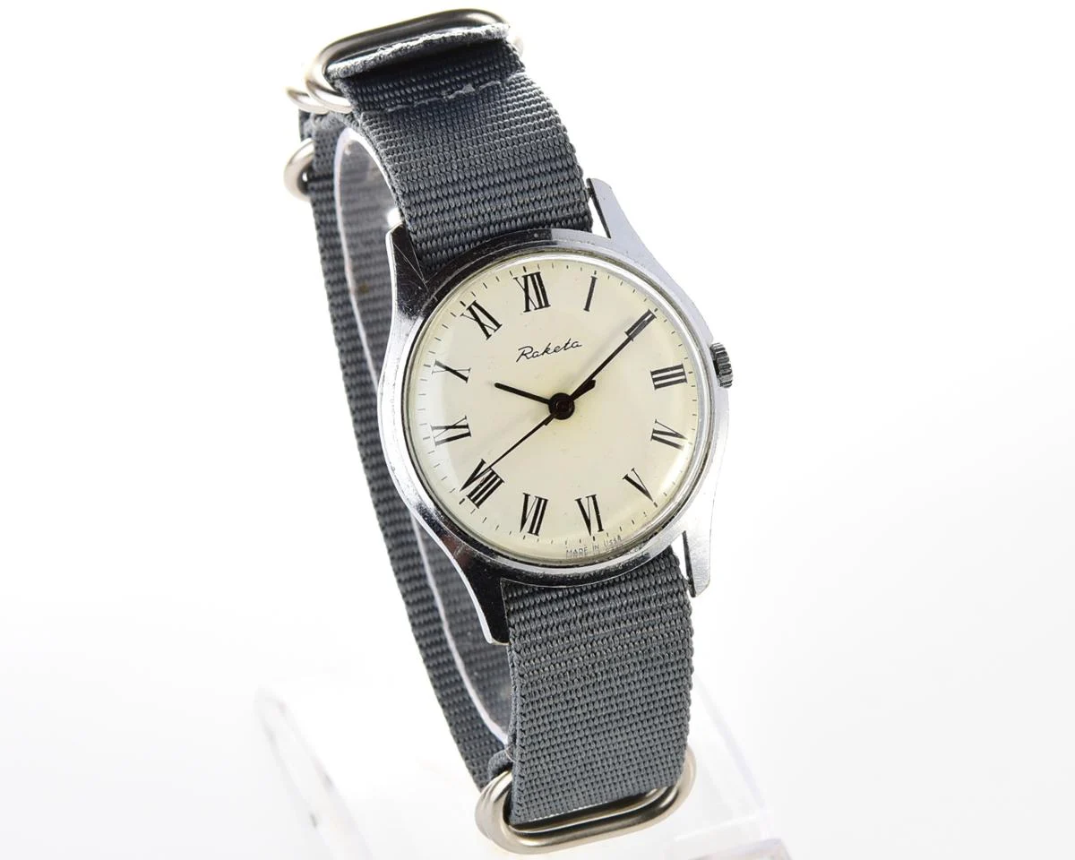 Soviet Raketa Baltica vintage wrist watch