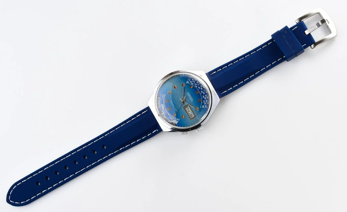 Soviet Raketa perpetual calendar watch