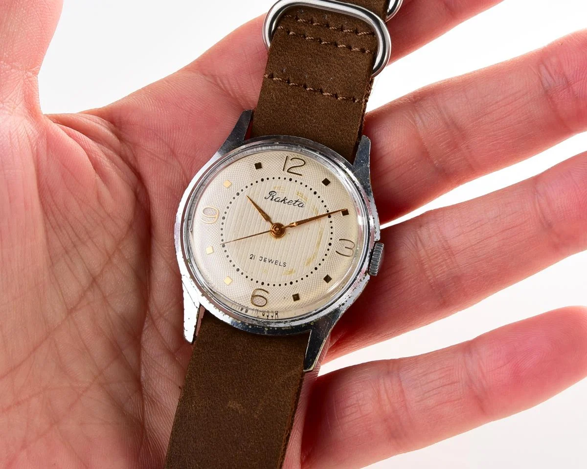 Vintage Raketa Baltica watch