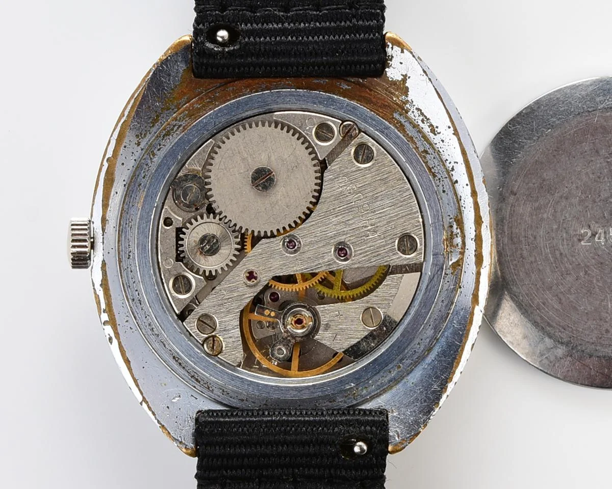Soviet Raketa military style mechanical watch