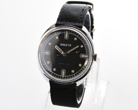 Soviet RAKETA military style mechanical watch