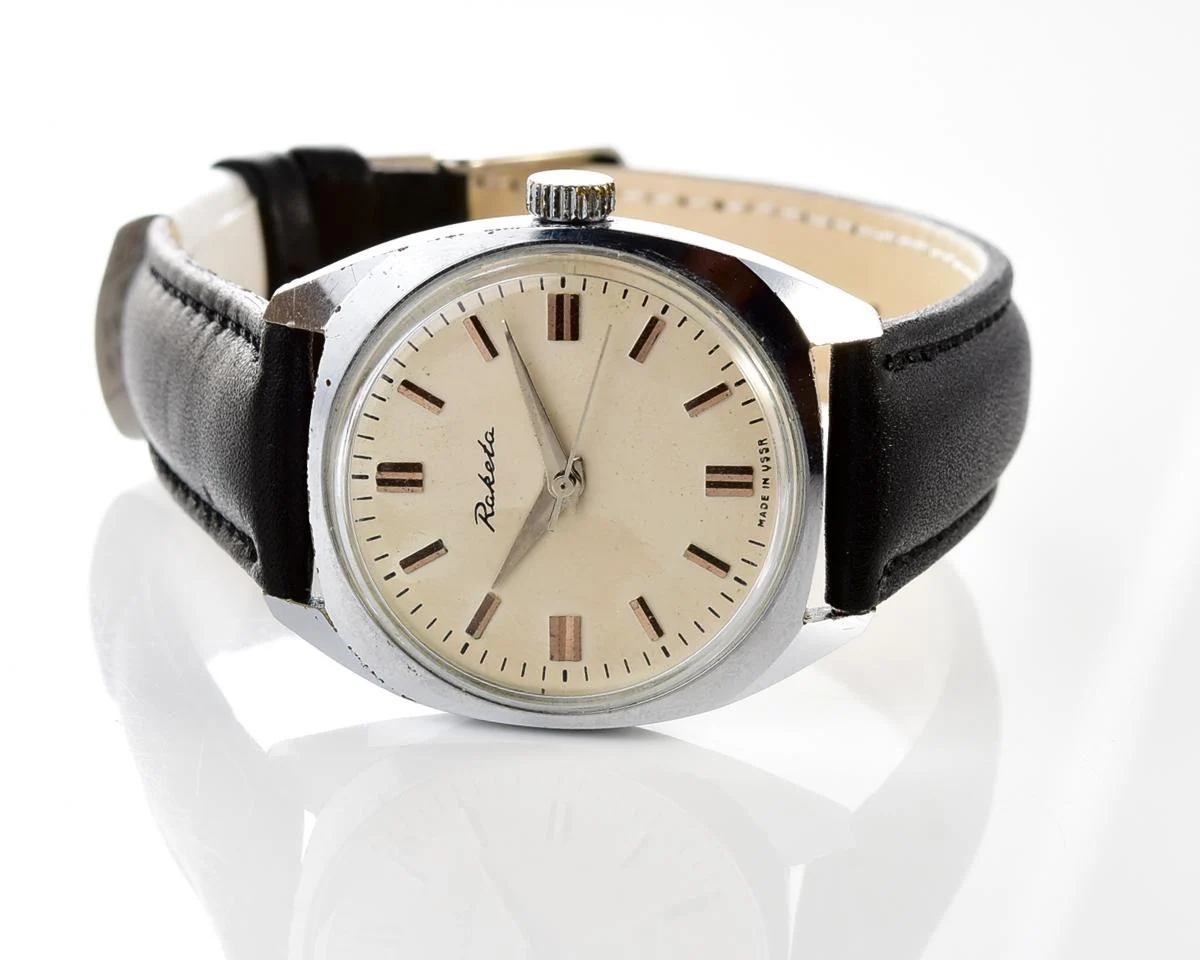 Soviet Raketa vintage mechanical watch