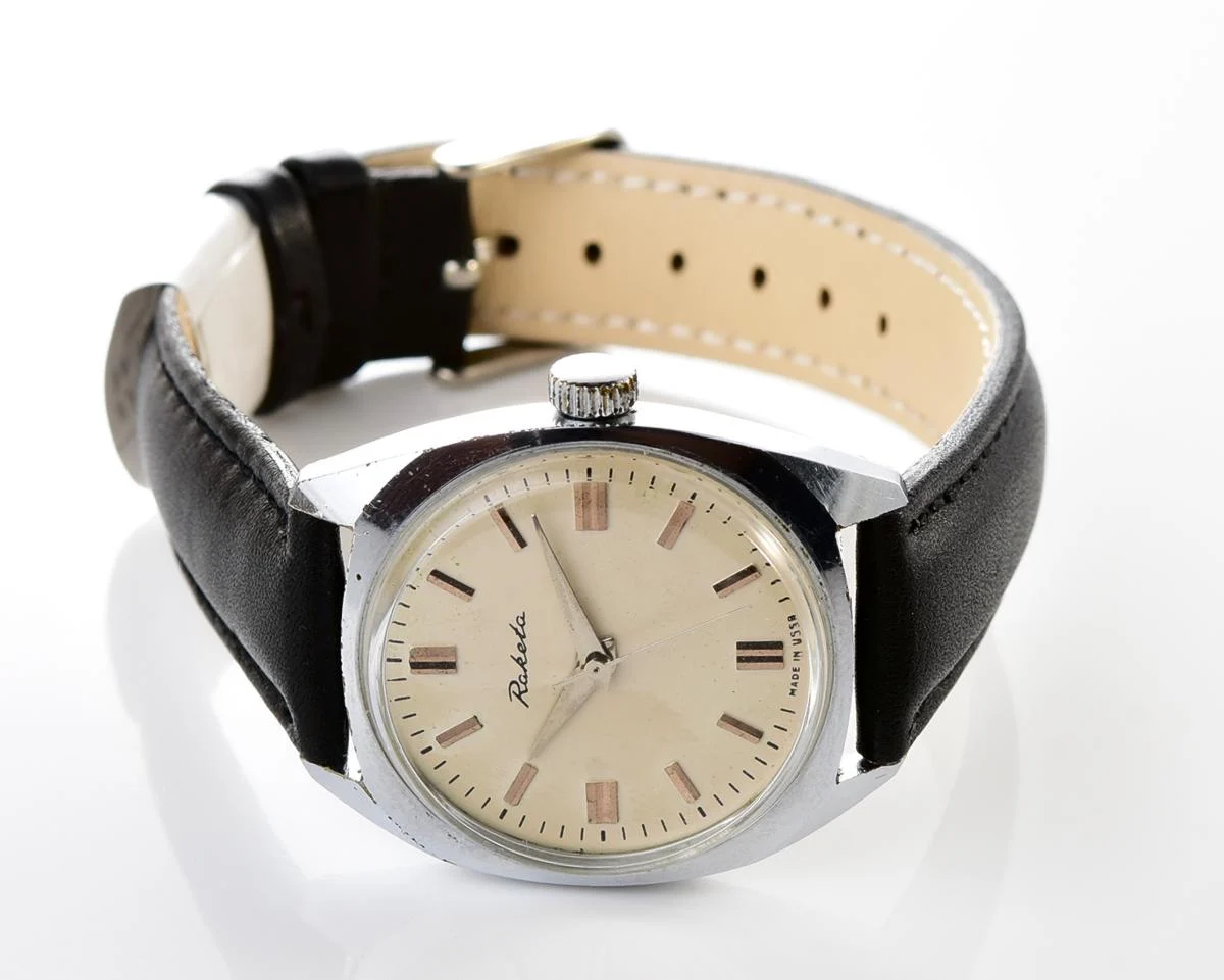Soviet Raketa vintage mechanical watch