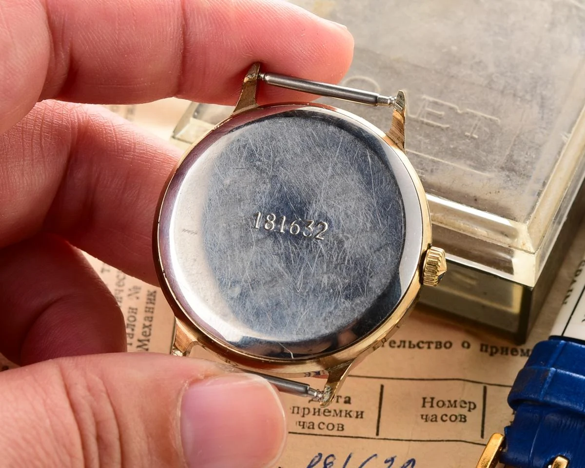 TIME CAPSULE: Vintage Soviet gold-plated Sekonda watch, New Old Stock (NOS)!
