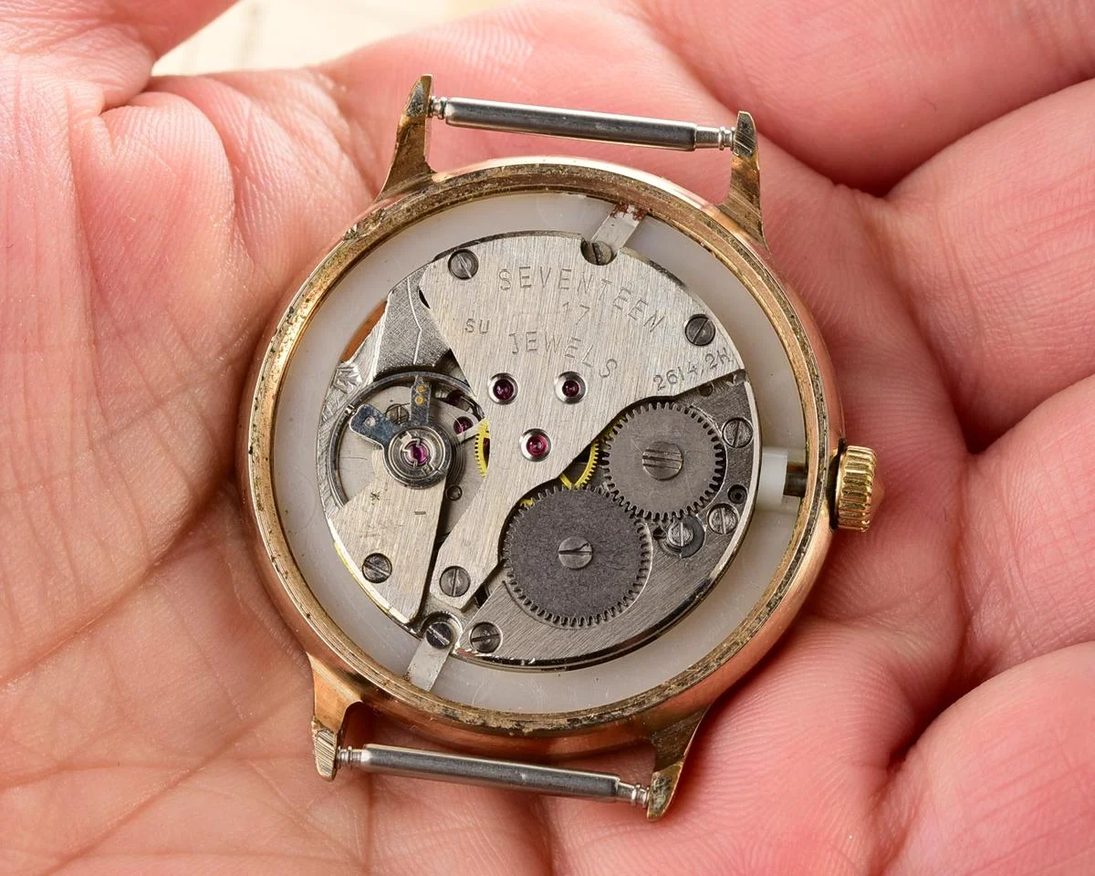 TIME CAPSULE: Vintage Soviet gold-plated Sekonda watch, New Old Stock (NOS)!