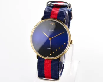 Large Soviet Sekonda (Zarya) vintage mechanical wristwatch