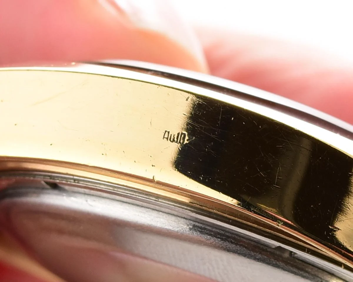 Slava Soviet gold-plated mechanical vintage watch – automatic self winding movement