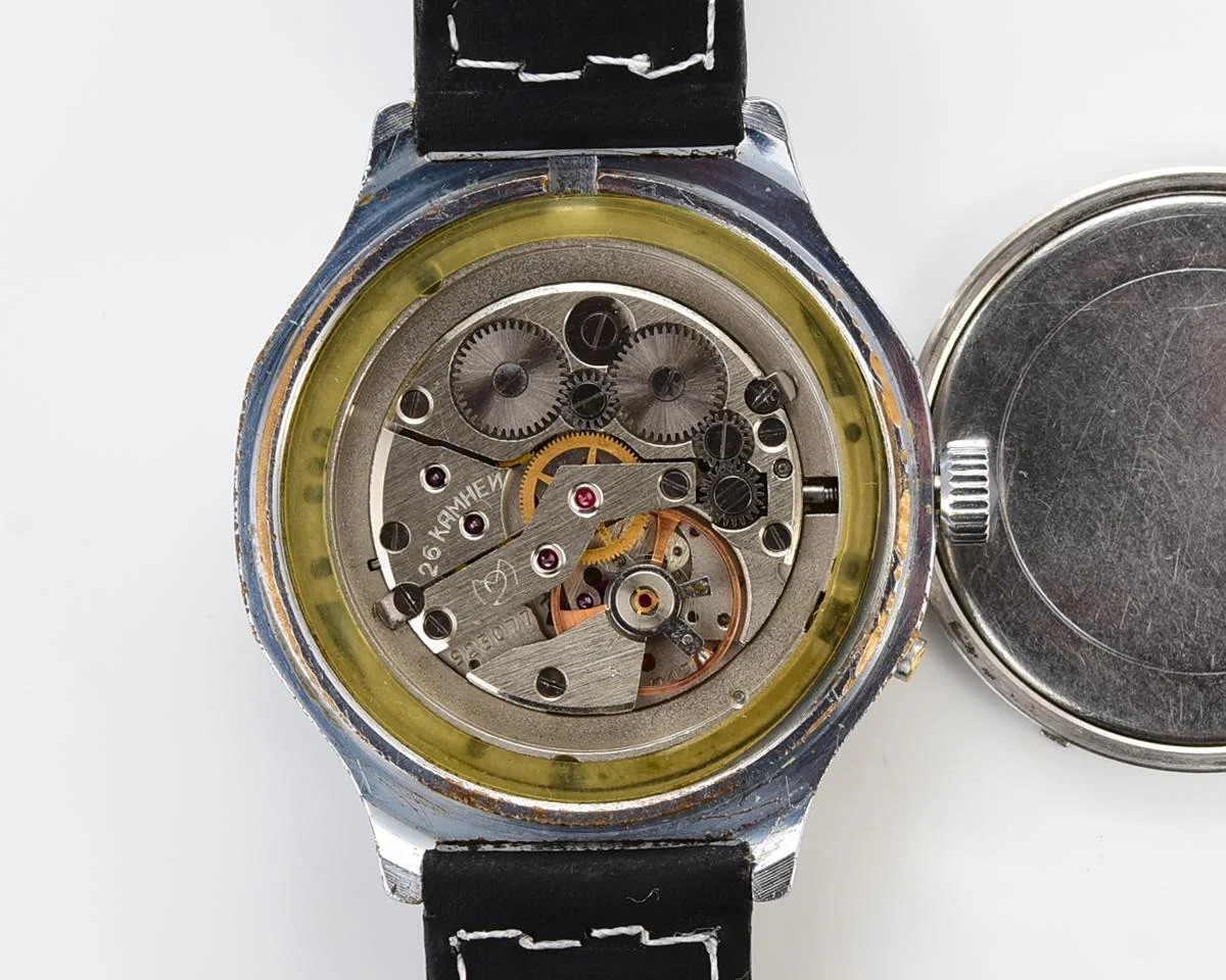 Slava Soviet mechanical vintage watch