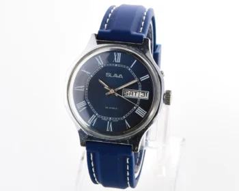 Large vintage Slava Soviet mechanical watch