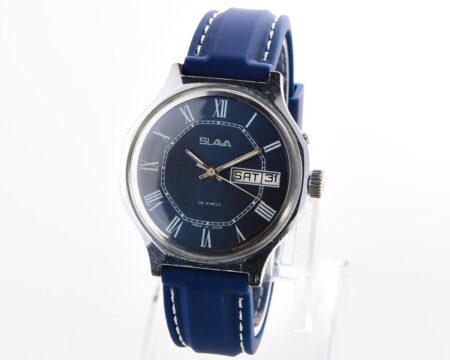 Large vintage Slava soviet mechanical watch