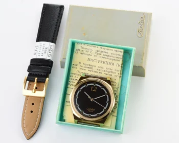 TIME CAPSULE: Soviet Slava with quartz movement – New Old Stock (NOS)!