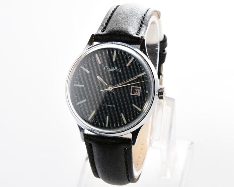 Slava soviet mechanical vintage watch