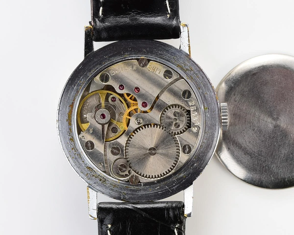 ZiM Soviet mechanical watch with unusual dial