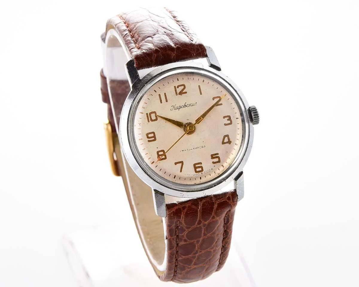 Rare! Beautiful vintage Soviet wrist watch from 50s - Kirovskie 1MWF