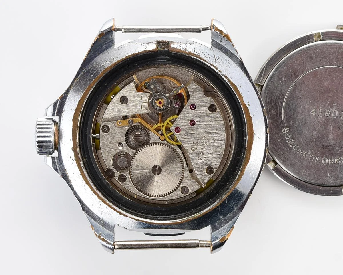 Vostok Komandirskie "Zakaz MO CCCP" limited series watch - rare duo-tone dial!