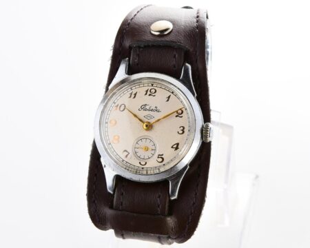 Vintage soviet mechanical POBEDA wrist watch, PChZ