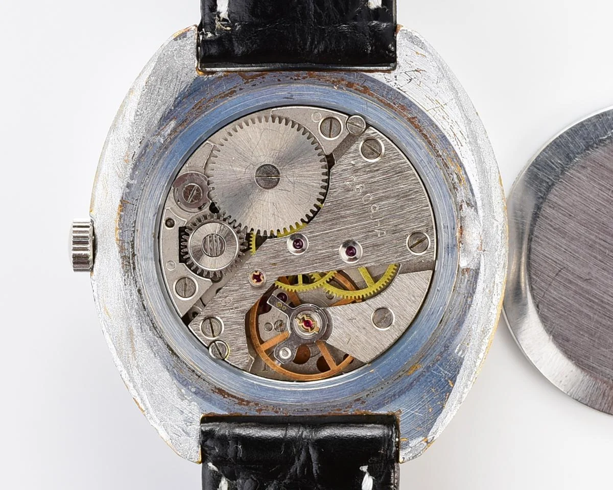 Soviet mechanical Raketa watch "big zero"