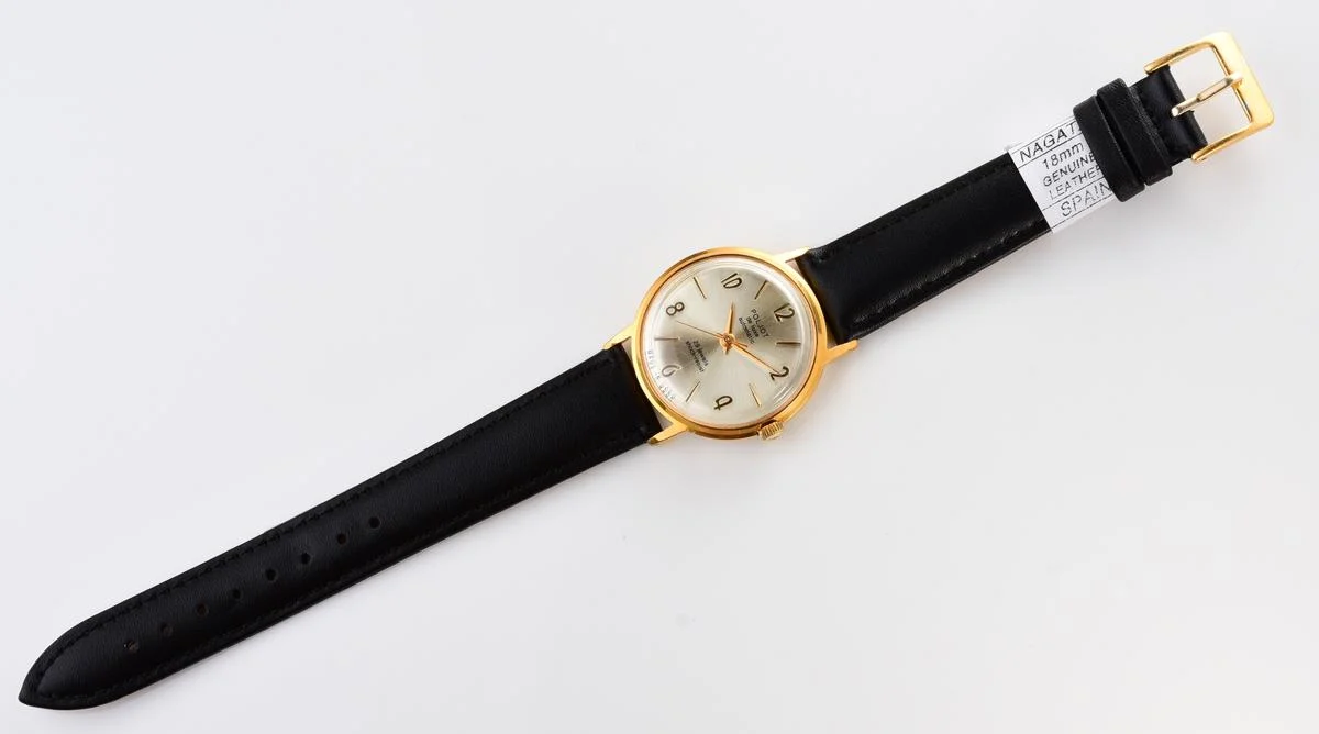 Beautiful automatic vintage gold-plated watch Poljot De Luxe!