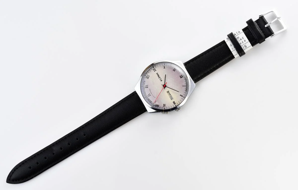 Soviet Raketa perpetual calendar mechanical watch