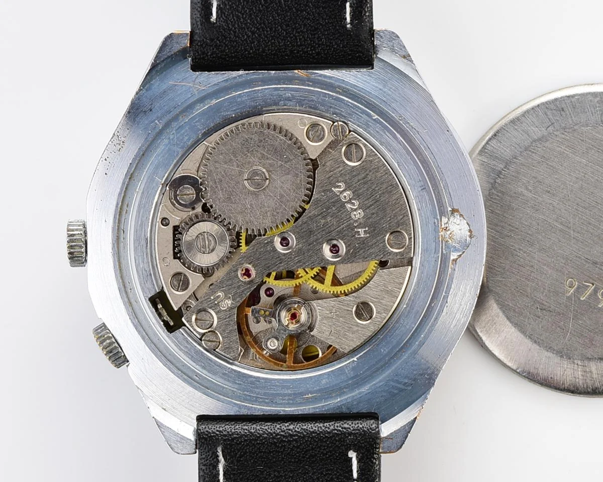 Soviet Raketa perpetual calendar mechanical watch