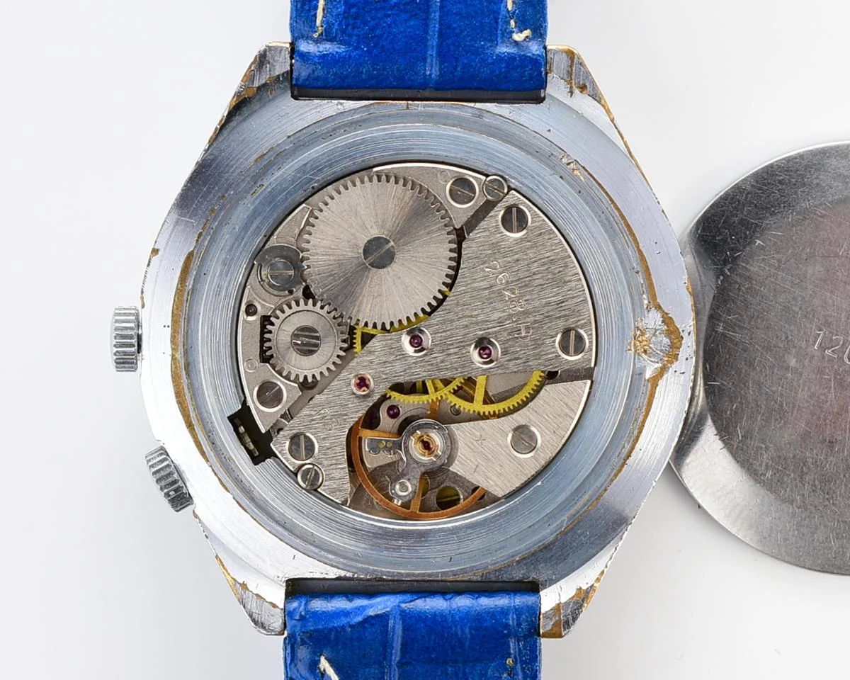 Soviet Raketa perpetual calendar mechanical watch