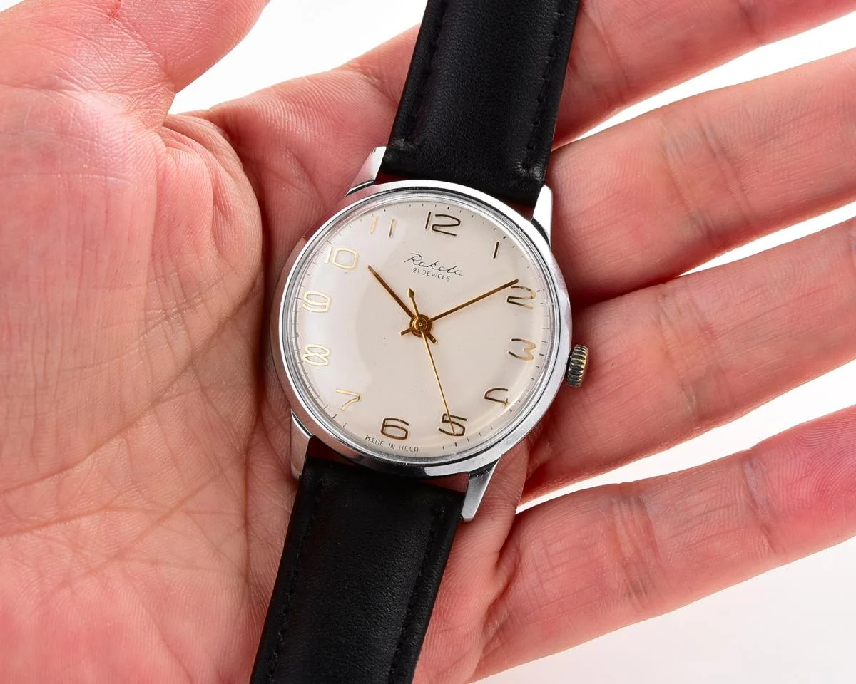 Beautiful Rare Soviet Raketa vintage mechanical watch