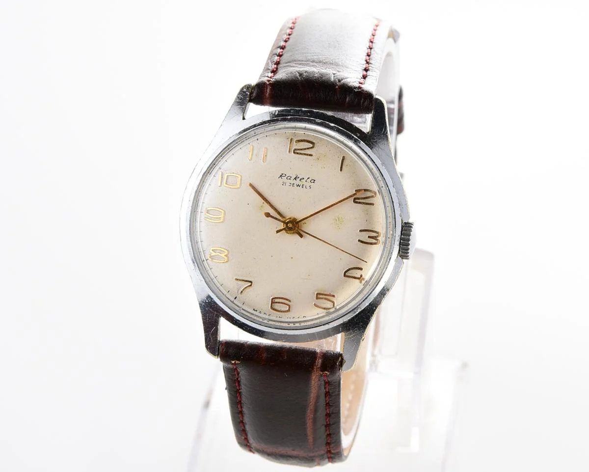 Soviet Raketa Baltica vintage wrist watch