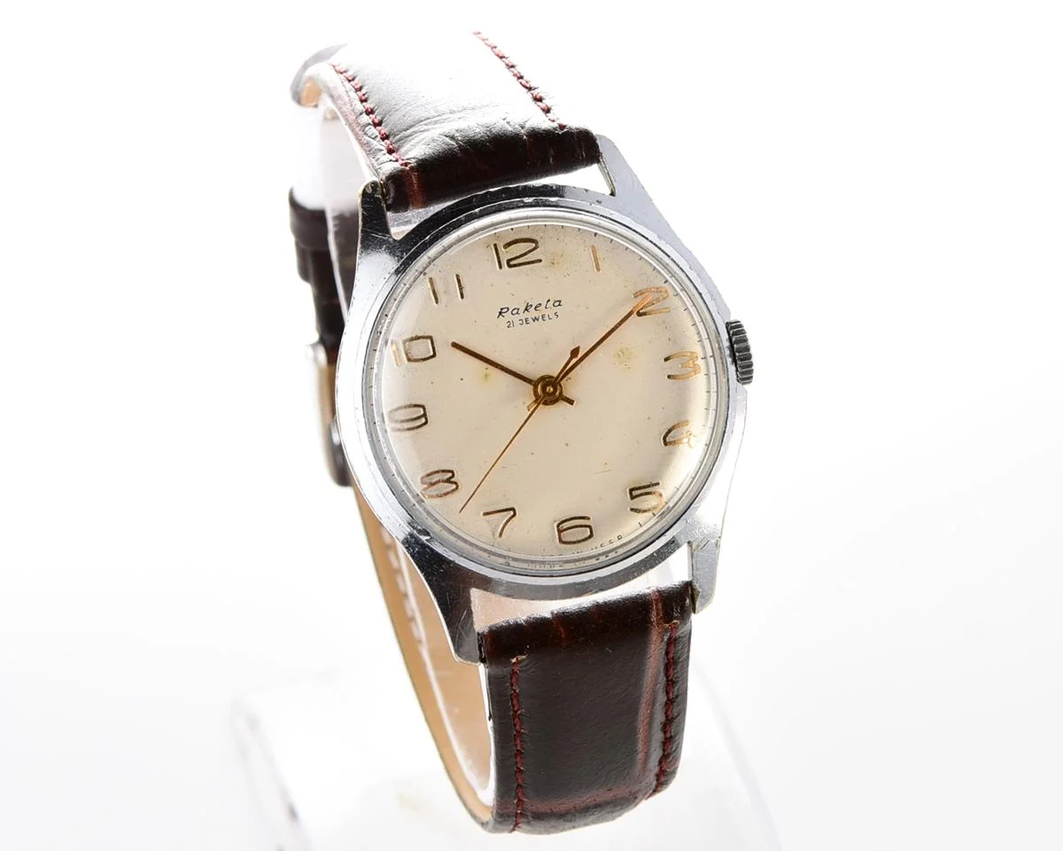 Soviet Raketa Baltica vintage wrist watch