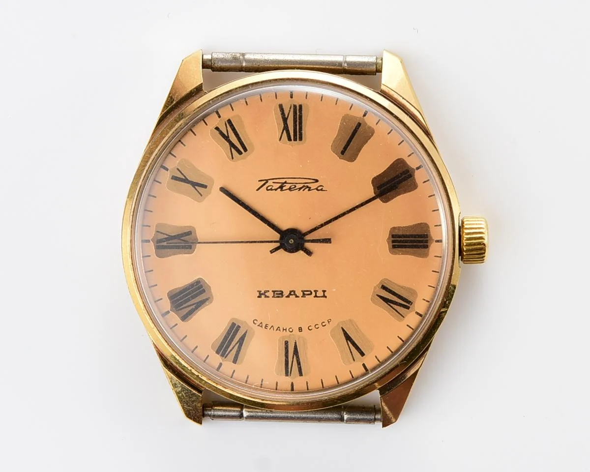TIME CAPSULE: Vintage Soviet Raketa quartz watch, New Old Stock (NOS)!