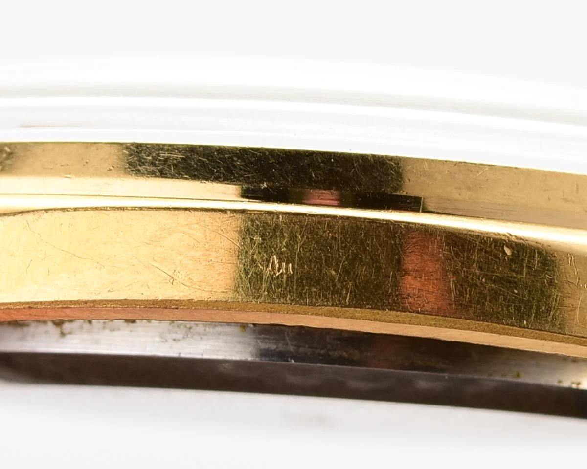Large vintage Raketa gold-plated mechanical watch