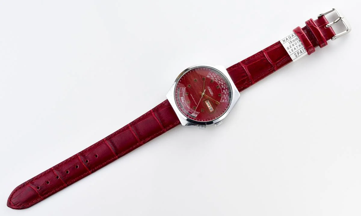 Soviet Raketa perpetual calendar mechanical watch