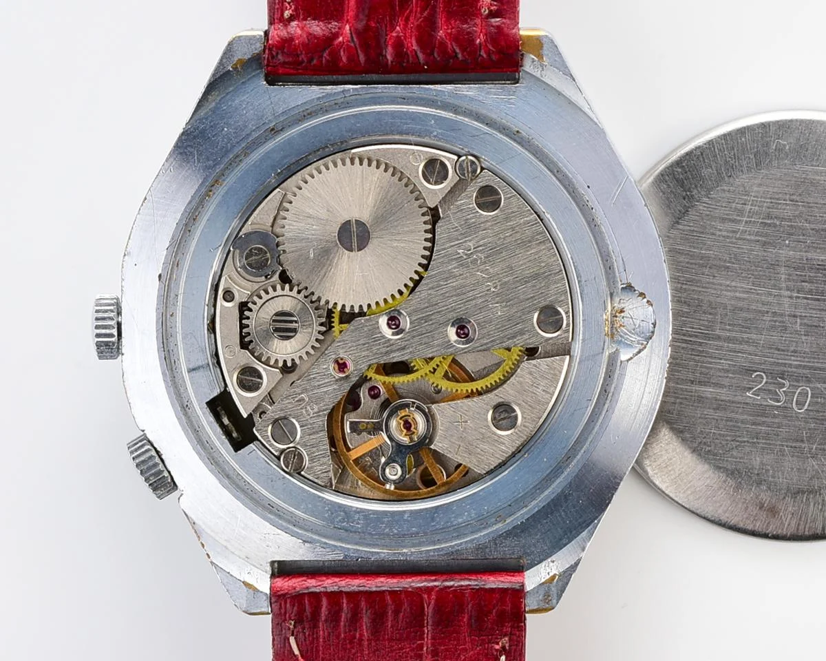 Soviet Raketa perpetual calendar mechanical watch