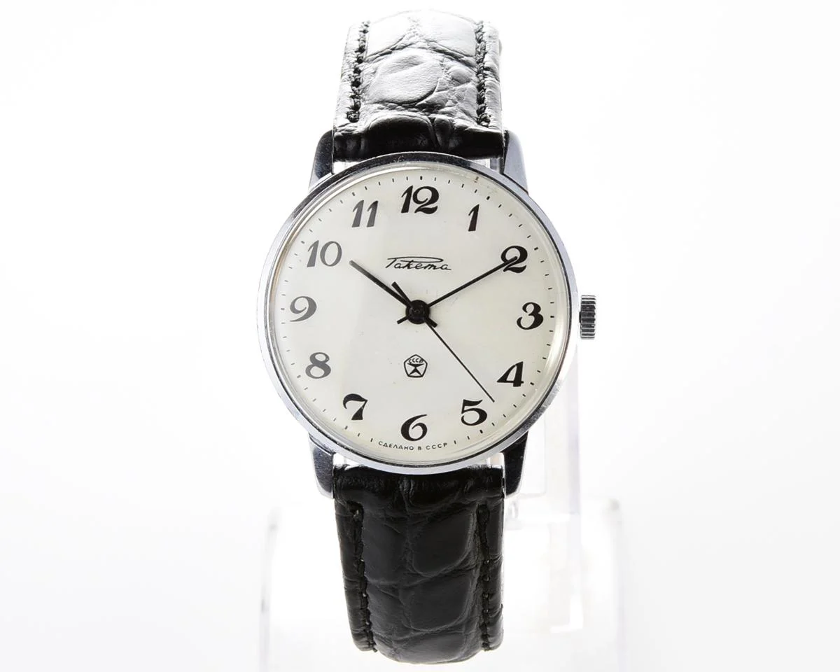 Soviet Raketa elegant vintage mechanical watch