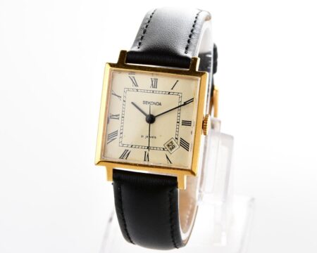 Sekonda (Slava) soviet gold-plated mechanical vintage watch