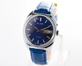 Slava Soviet mechanical vintage watch