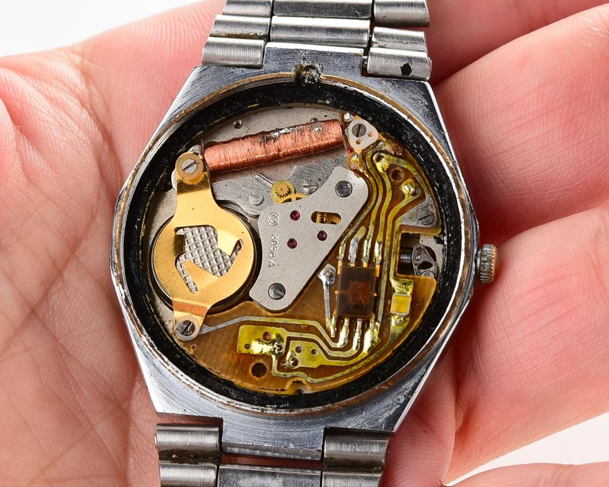 Soviet Slava with quartz movement