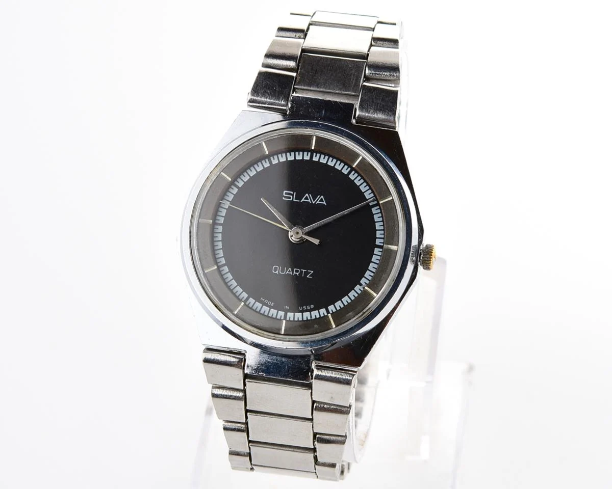 Soviet Slava with quartz movement