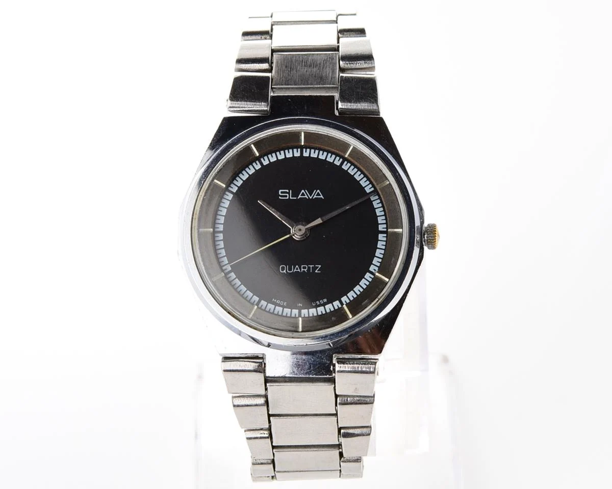Soviet Slava with quartz movement