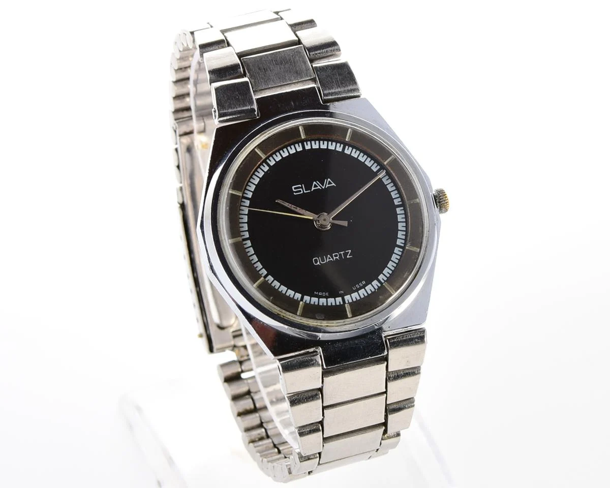 Soviet Slava with quartz movement