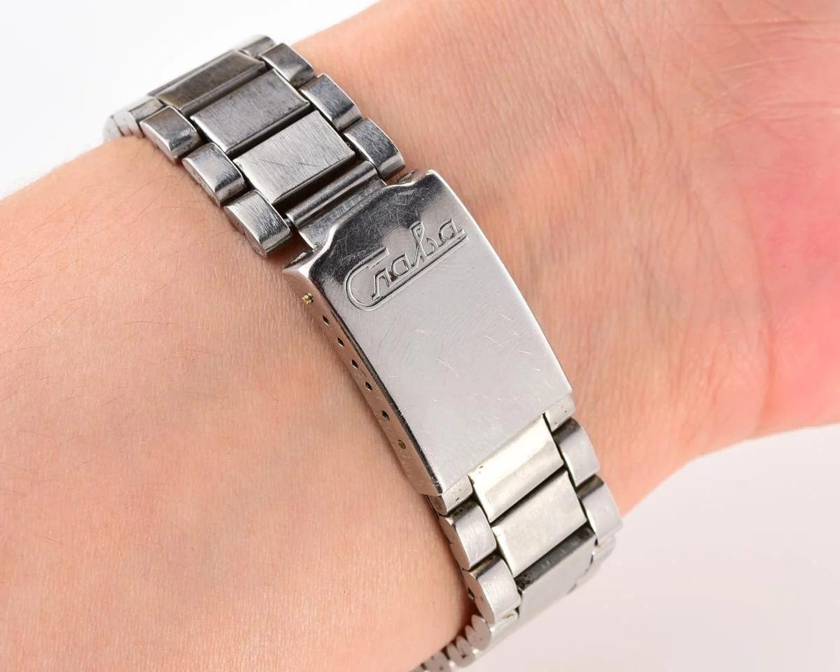 Soviet Slava with quartz movement